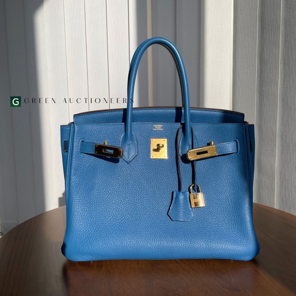 Buy Now_Hermes Birkin 30 Blue at Green Auctioneers